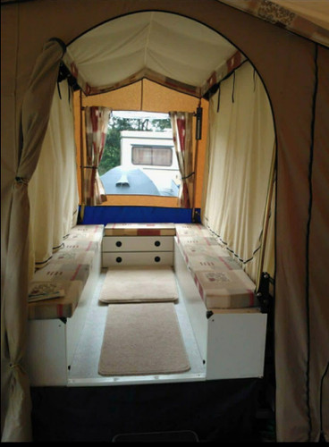 Main sleeping inner cabin - main,